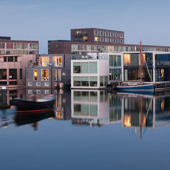 Wasserhäuser, Ijburg, Amsterdam, Merian Magazin