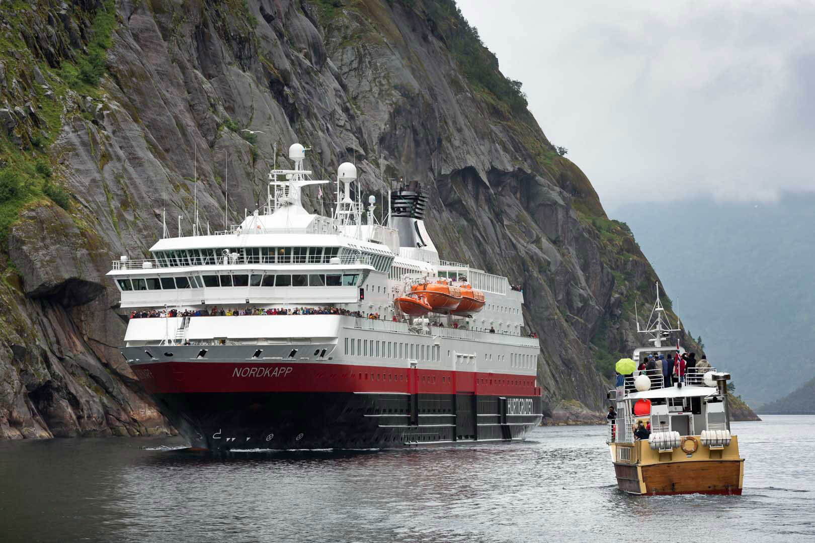 Trollfjord, Hurtigruten, Norwegen