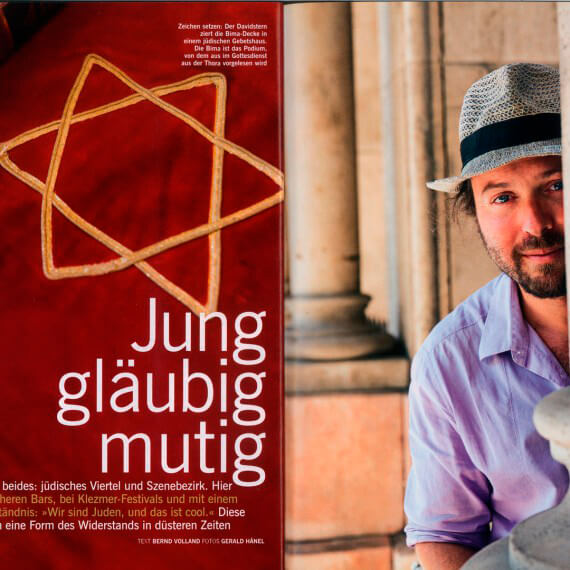 Merian Magazin Budapest, Reportage Juden